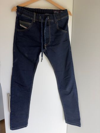Diesel JoggJeans Size 26, Dark Blue, Slim Fit, Summer Look