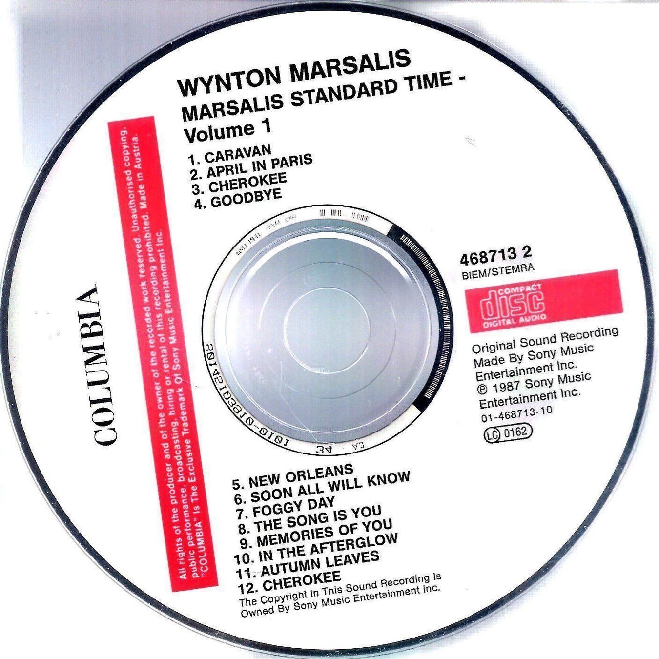 CDs: Wynton Marsalis STANDART TIME Marcus Roberts  Jazz CD – Gebraucht aus Kandergrund von Sososo 4