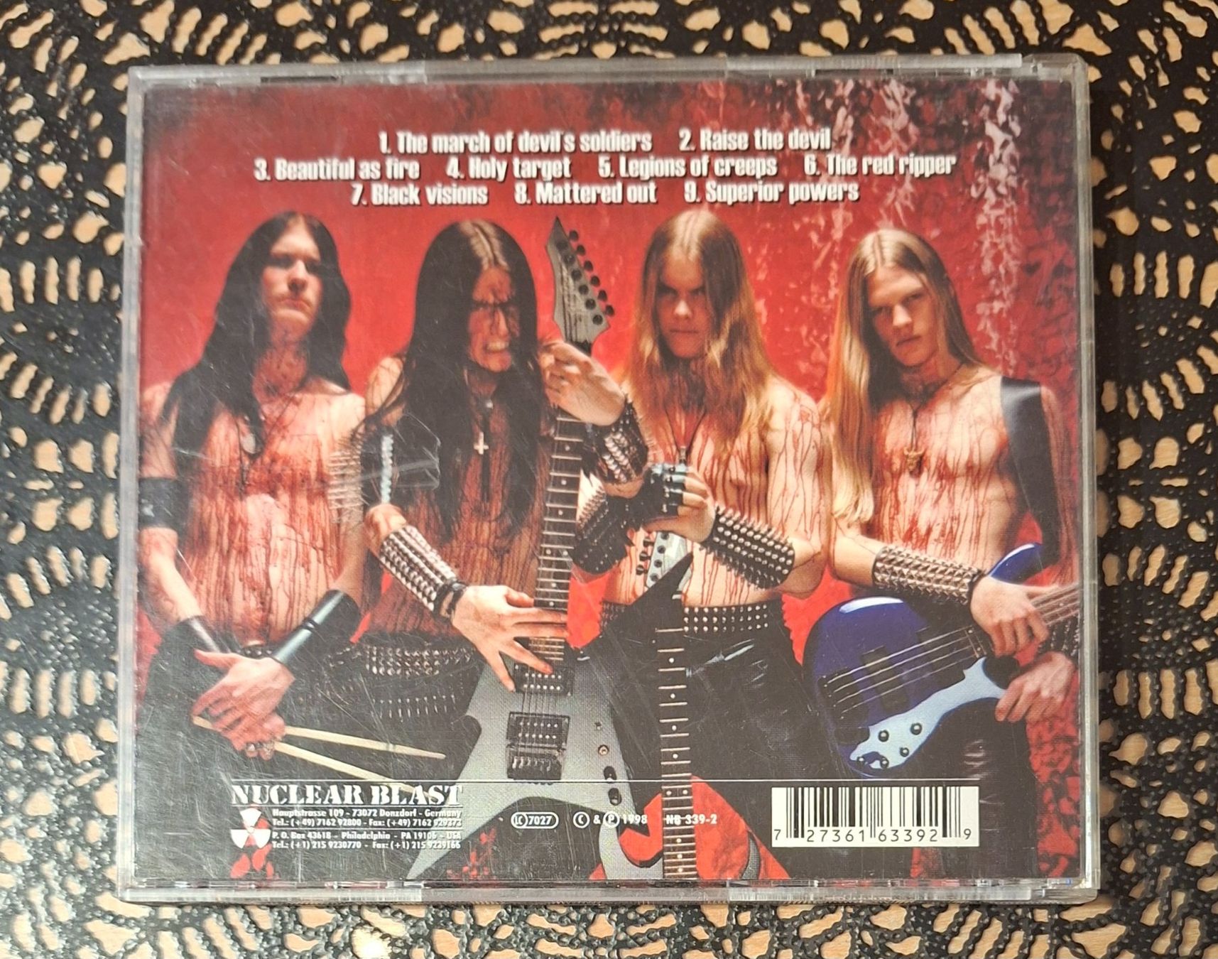 CD: Raise Hell - Let Hell Break Loose, SWE Death Metal CD 1998 – Usato da Amriswil venduto da Celini3 1
