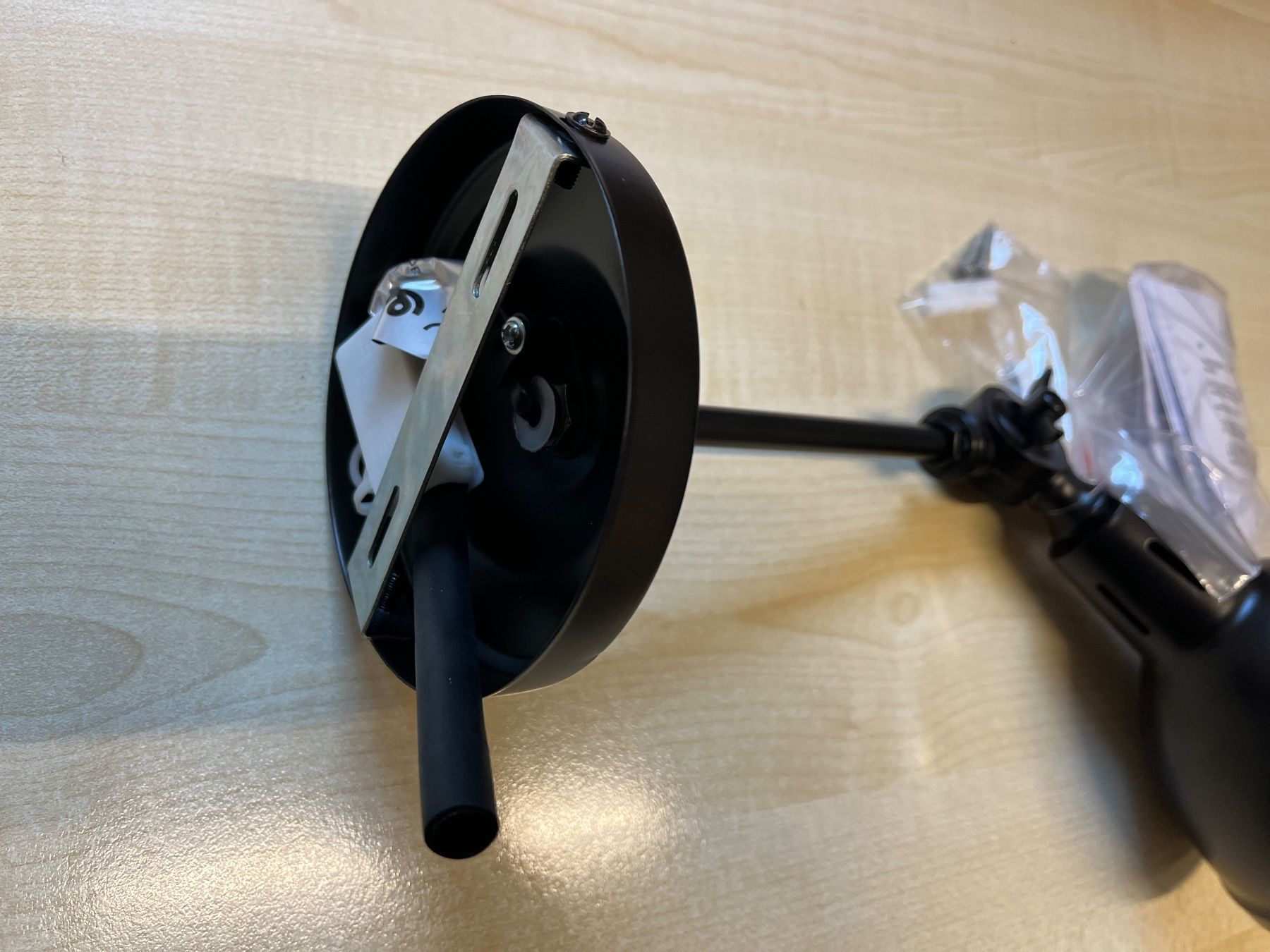 Lampen: Wandlampe Schwarz Industrial – Neu (gemäss Beschreibung) aus Lungern von Barbados04 4