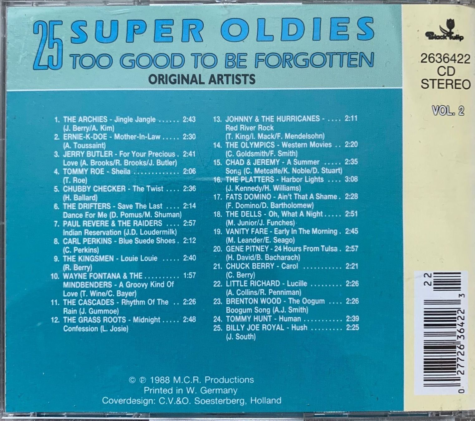 CD: Super Oldies Volume 2 – Usato da Zürich venduto da recordman01 1