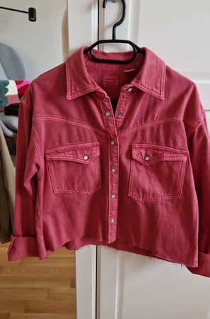 Levi's Jeansjacke rot XS