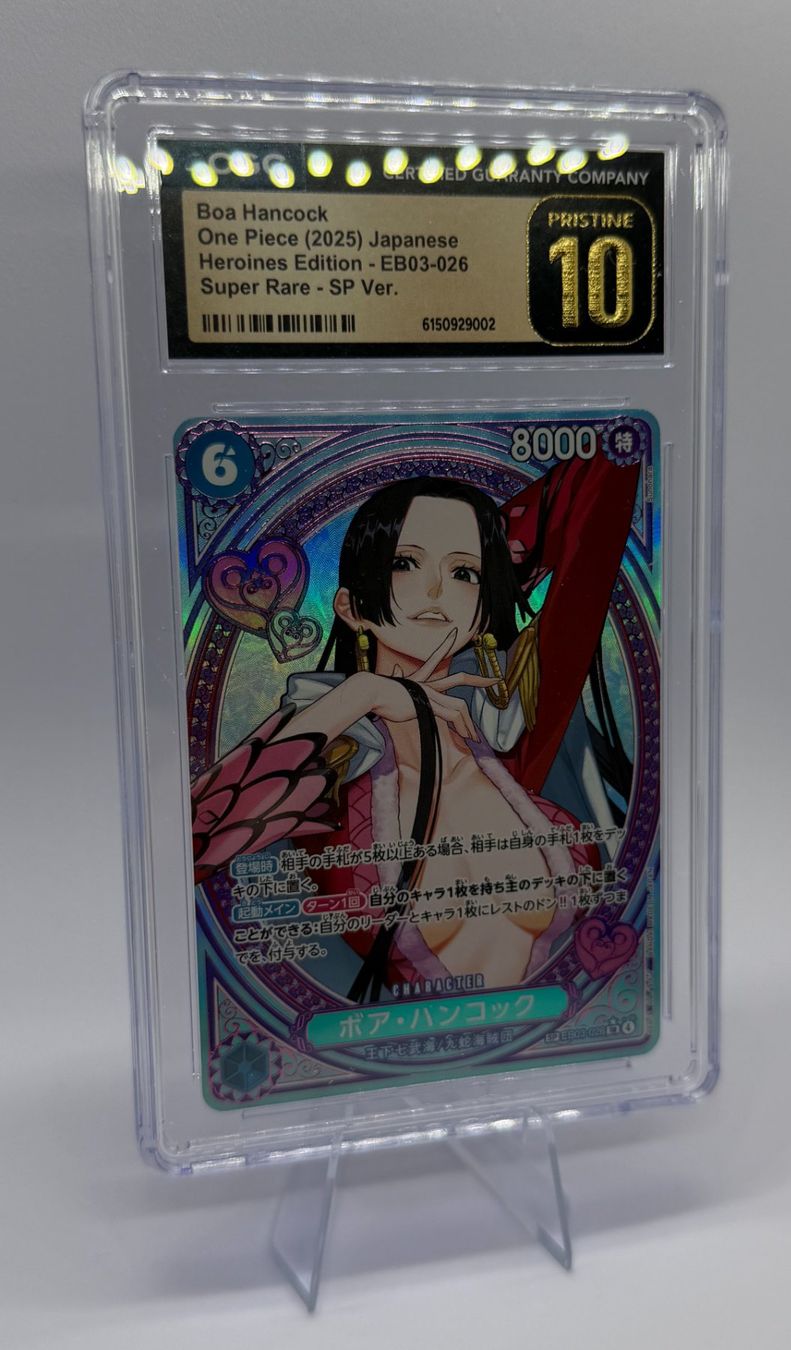 Bandai Carte collezionabili: One Piece | Boa Hancock | CGC Pristine 10! – Usato da Zürich venduto da nyra_TCG