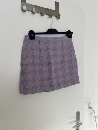 Mango Minirock Sommerrock Gr. M Lila Top Zustand!