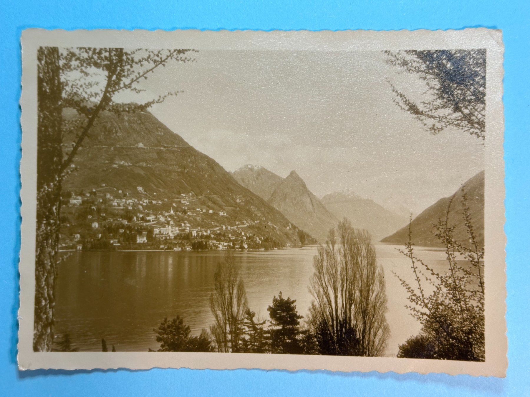 Cartes postales: Lugano, Monte Brè – D'occasion à Steg VS par danwer74