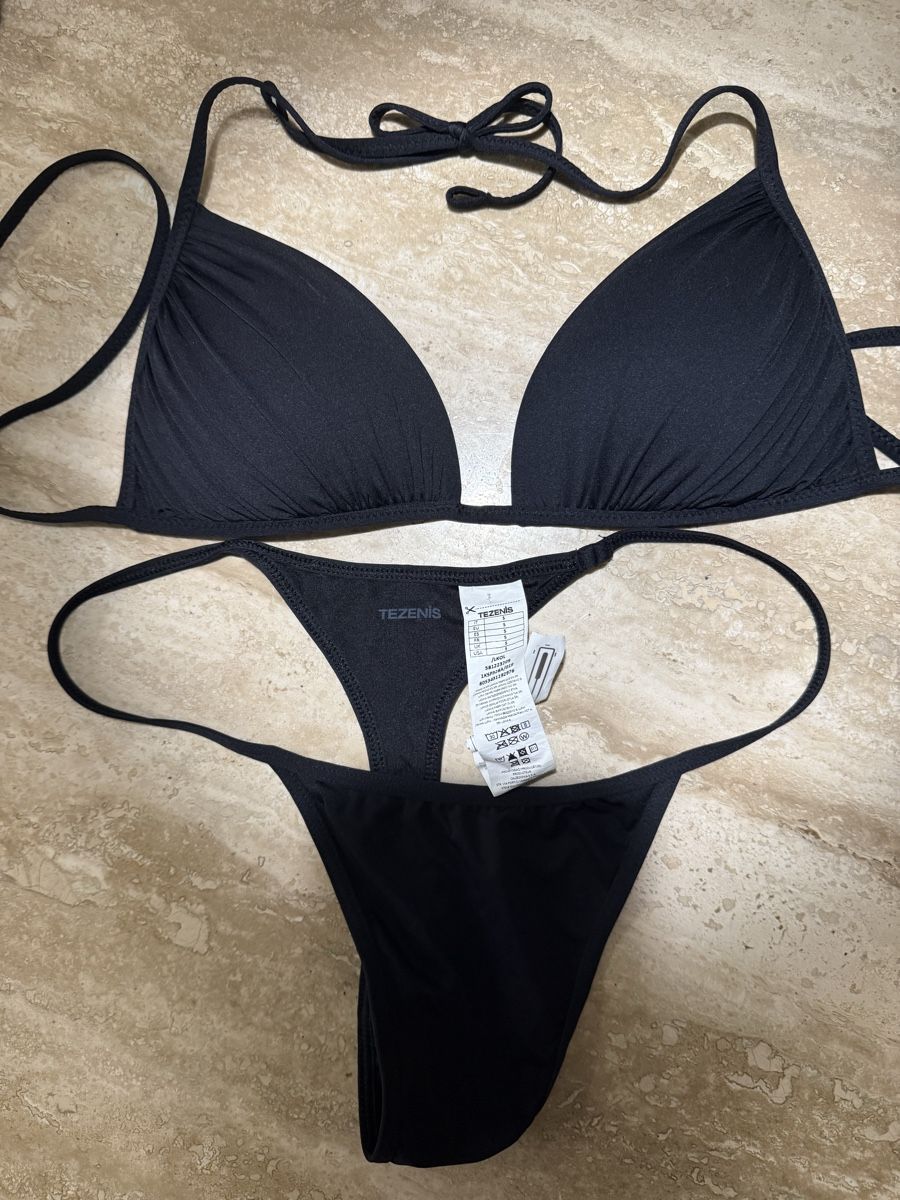 Tezenis Badekleider & Bikinis: Tezenis Bikini Set Black Size S – Gebraucht aus Dübendorf von ReLoved_Fashion_ZH
