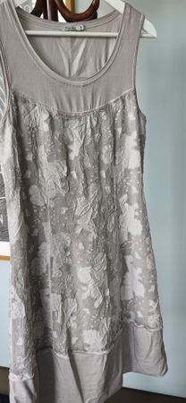 Kleid Simclan Grösse 36 grau Damen Sommerkleid neuwertig