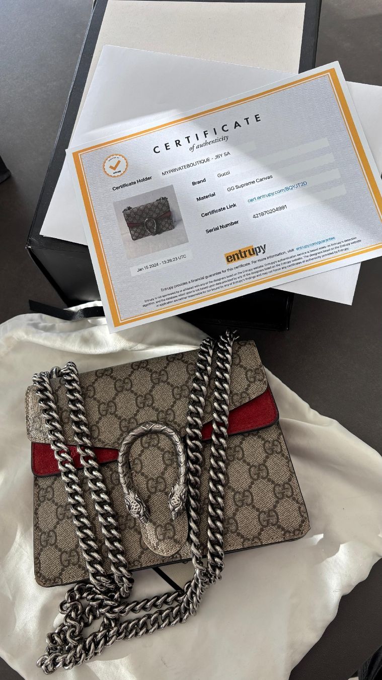 Gucci Borse da donna: Gucci Dionysos toile rouge – Usato da Riddes venduto da marioCro16 3