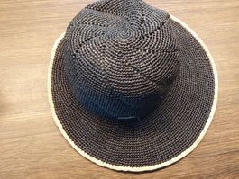Strohhut Seeberger schwarz Damen one size
