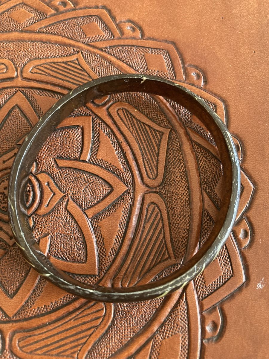 Bracciali & Braccialetti: Afrikanischer Holzarmreif – Usato da Baden venduto da Garofalo90 2