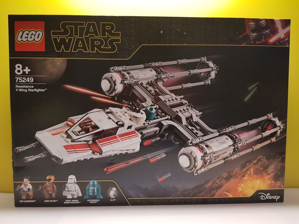 LEGO Star Wars - Widerstands Y-Wing Starfighter 75249 NEU | Kaufen auf ...