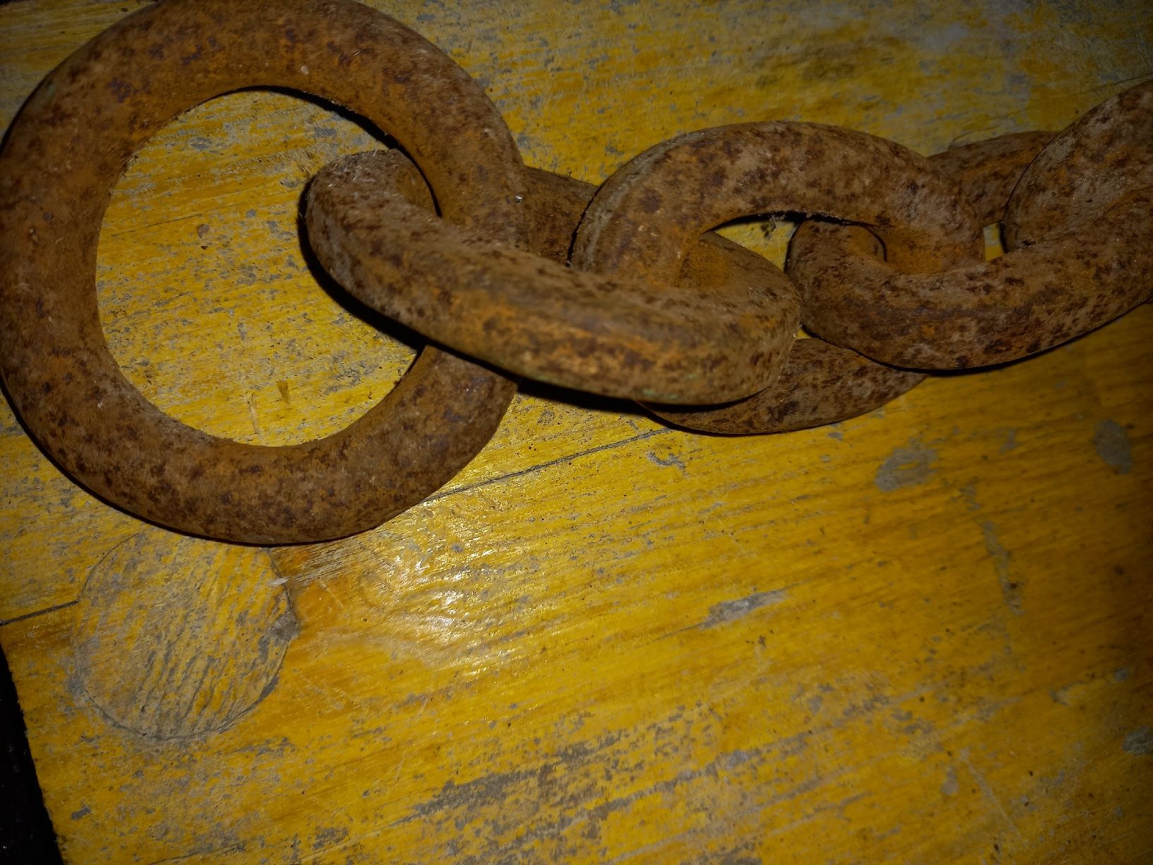 Catenine: Antike handgeschmiedete Bremskette – Usato da Galgenen venduto da Allerlei8854 3