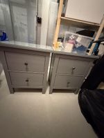 X2 IKEA HEMNES BEDSIDE TABLES - VERY GOOD CONDITION
