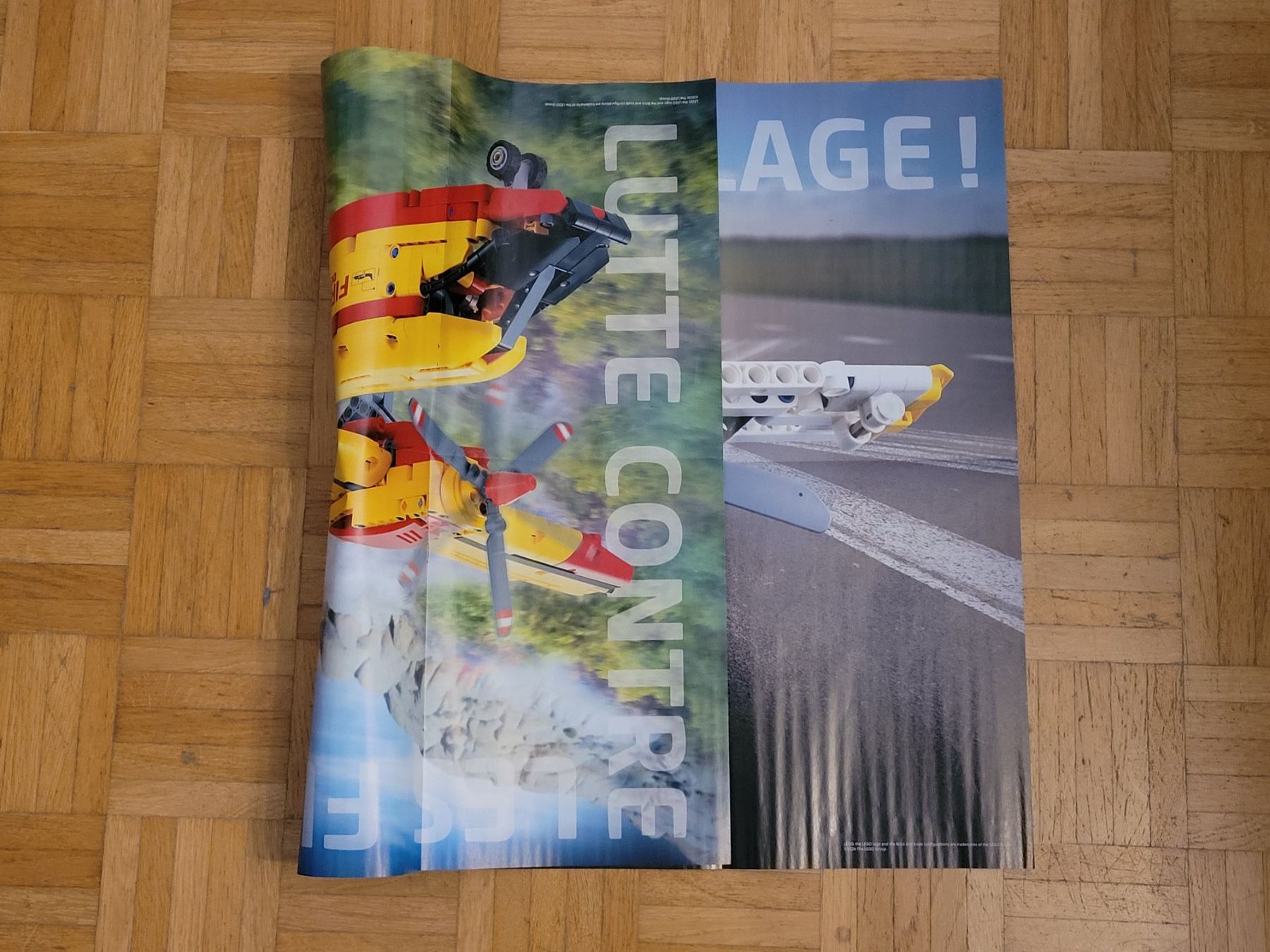Lego Kit di costruzioni: LEGO - Poster 2 en 1 - Format 82 x 55 cm – Nuovo (secondo la descrizione) da Payerne venduto da tintin08 2