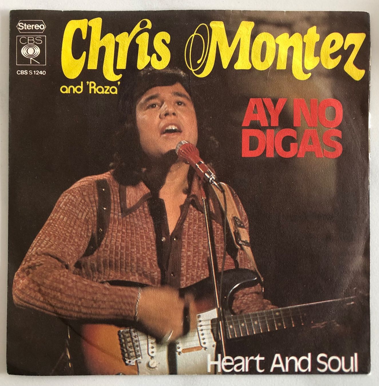 Dischi in vinile: CHRIS MONTEZ AND RAZA - AY NO DIGAS – Usato da Poliez-Pittet venduto da Newtown-Records