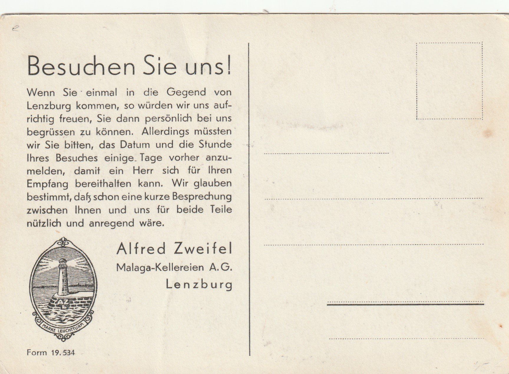 Cartoline postali: Bern-Schweizerischer Konditoren-Verband 1934 – Usato da uttwil venduto da Koehlerfred 1