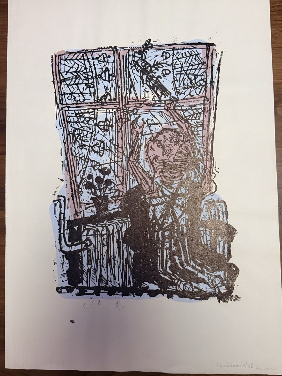 Grafica & Litografie: Hans-Ulrich Buchwald - Lithographie – Usato da Solothurn venduto da NUVICO 1