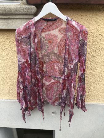 Zara Woman Bluse/Jacke Paisley Muster