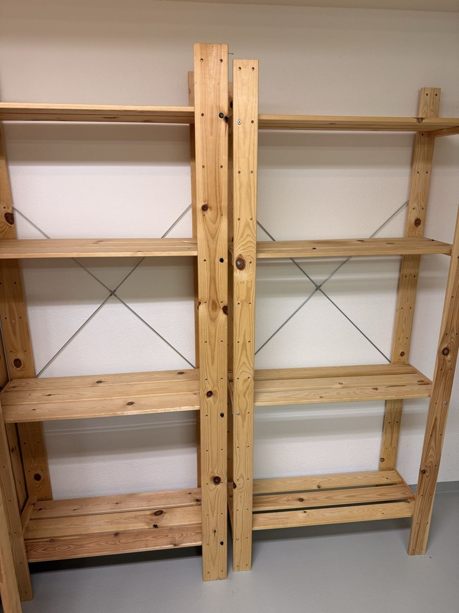 Scaffali: 7 Holz Kellerregale – Usato da Oberstammheim venduto da riis_sz 3