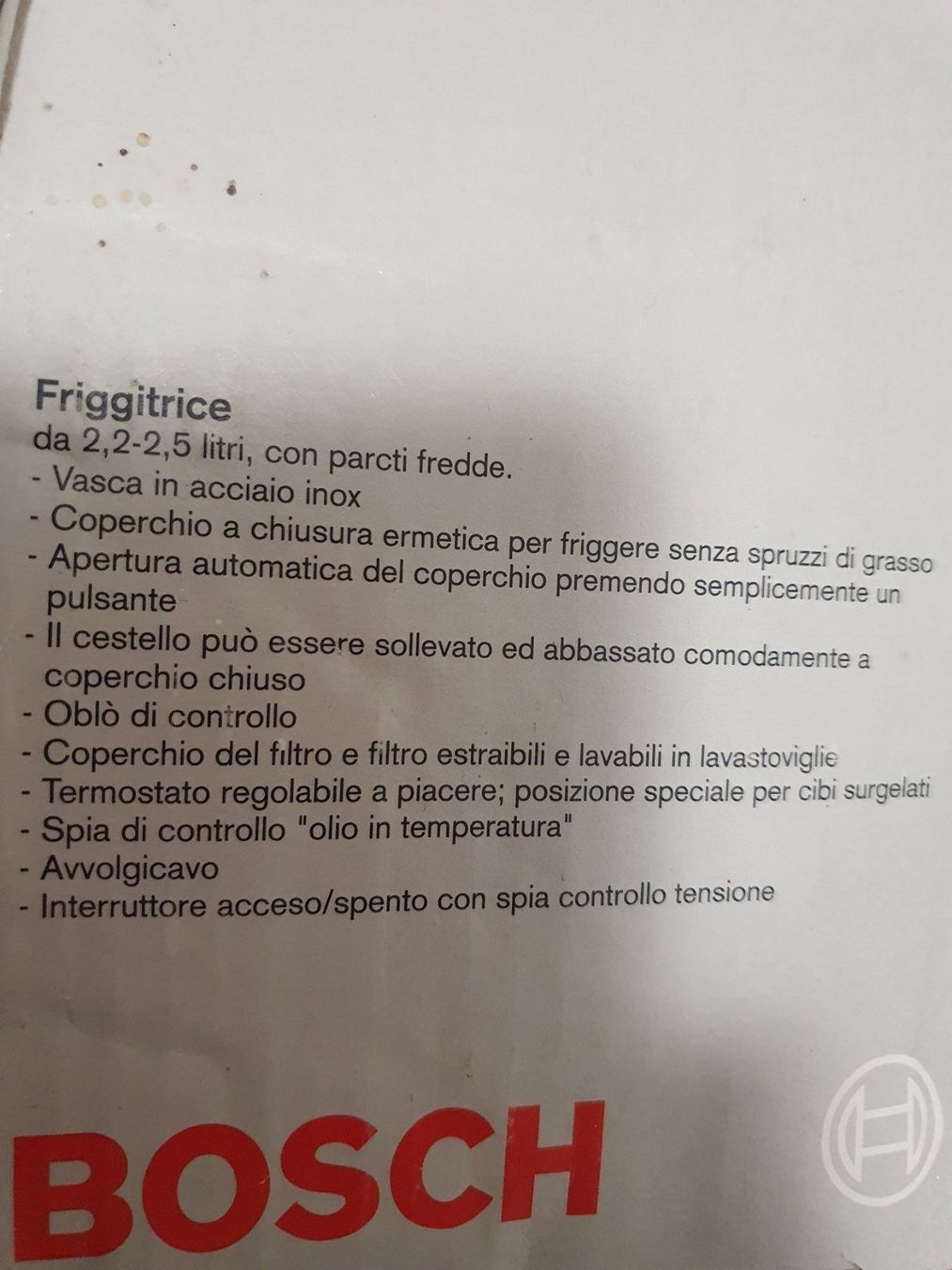 Bosch Elettrodomestici da cucina: Frittuese BOSCH – Usato da Oftringen venduto da Jola16 4