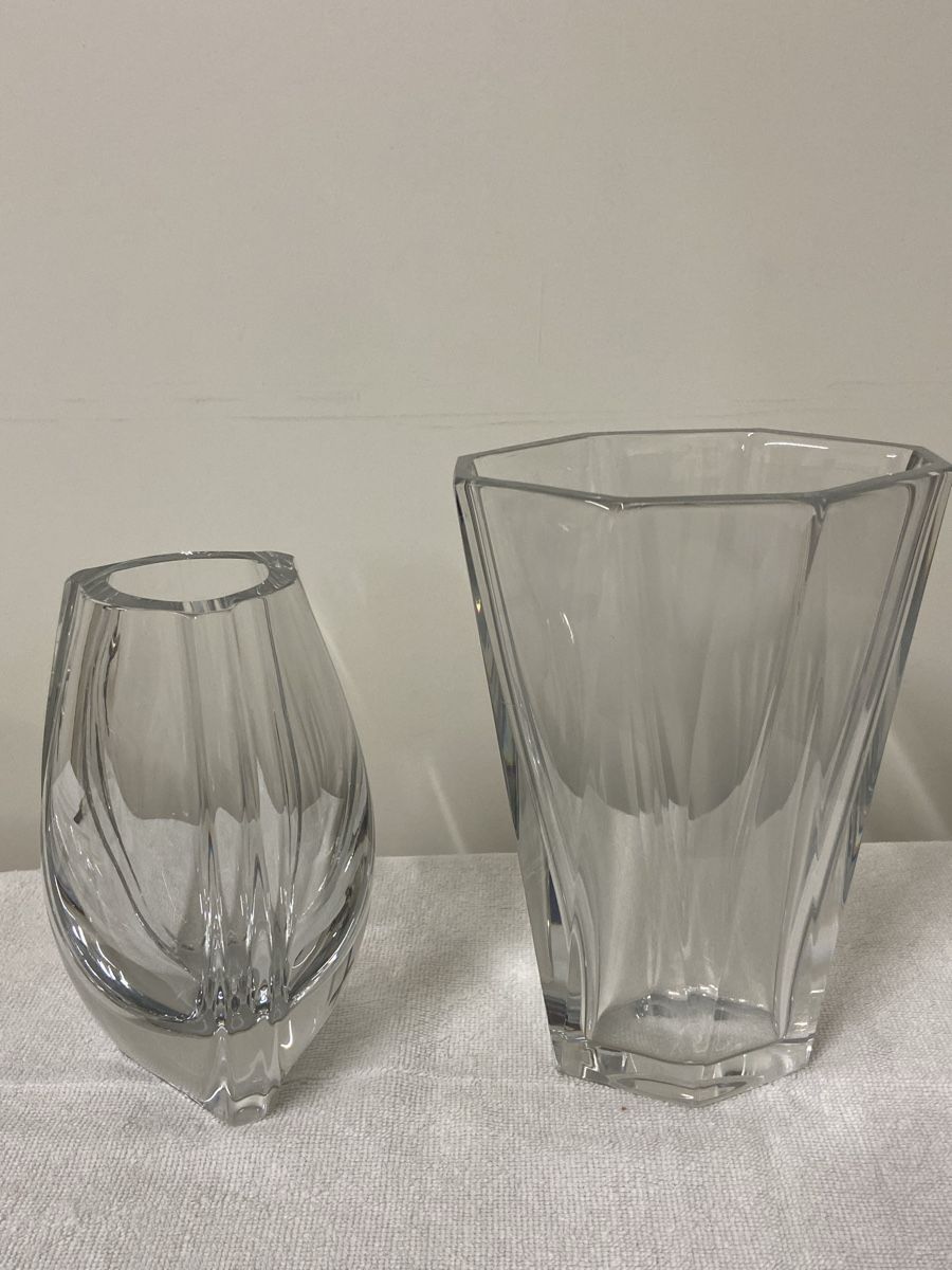 Baccarat Vasi & Recipienti: 2x Baccarat Glas Vase – Usato da Dietikon venduto da brocki-eyra 5