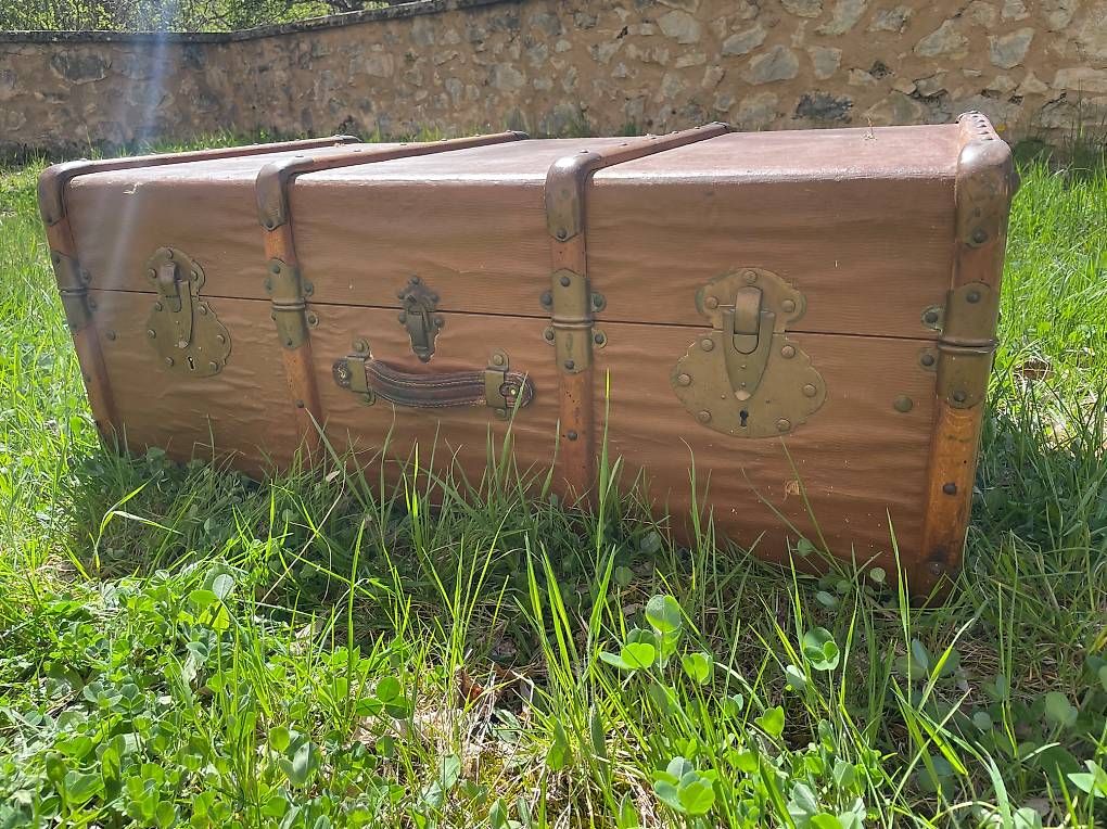 Cassapanche: Malle de voyage 1900-1920 – Usato da Lausanne venduto da Locaz 4