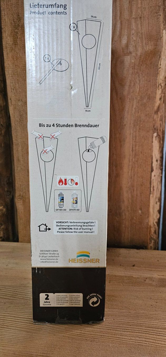 Bracieri: Ethanol Fackel Sora – Nuovo e nell'imballaggio originale da Sins venduto da sagitarius58 2