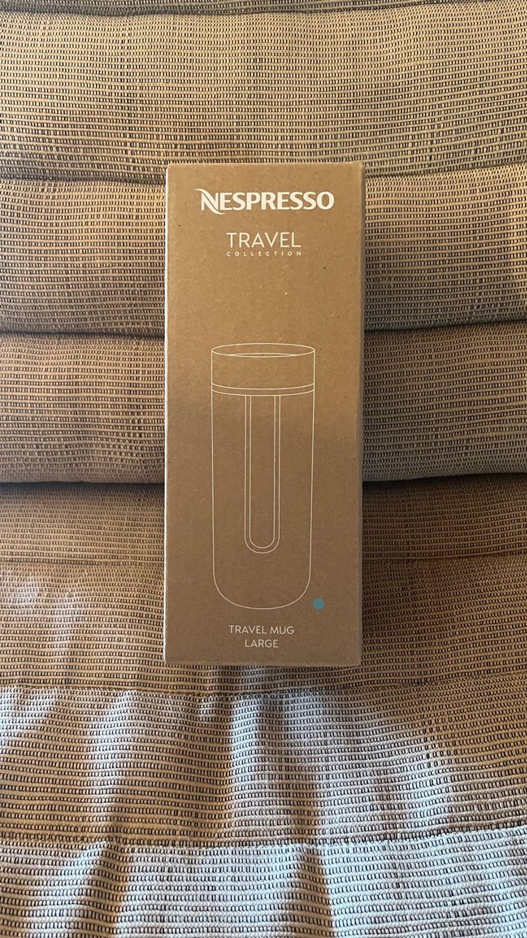 Gourdes & Thermos: NEU - Nespresso-Reisebecher - Blau – Neuf avec emballage d'origine à La Punt Chamues-ch par kjw_2yn5