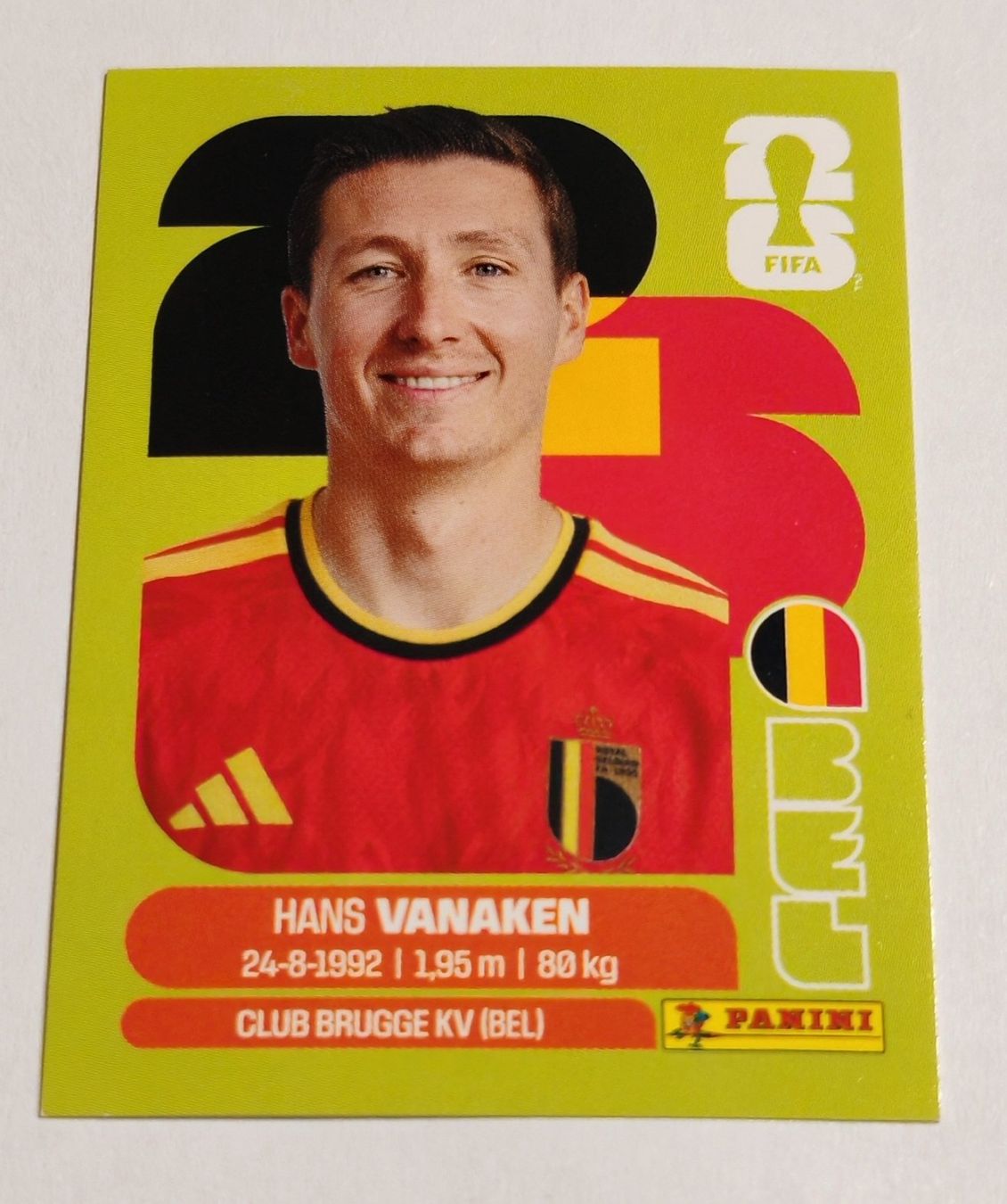 Panini Sammelbilder & Trading cards: Hans Vanaken - BEL 14 – Neu (gemäss Beschreibung) aus Rietheim von Squaley