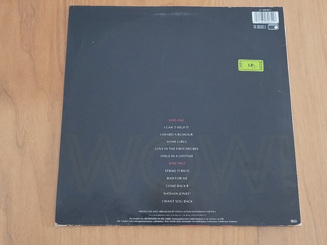 Vinyles: LP  Bananarama – D'occasion à Martigny par MZ-67 1