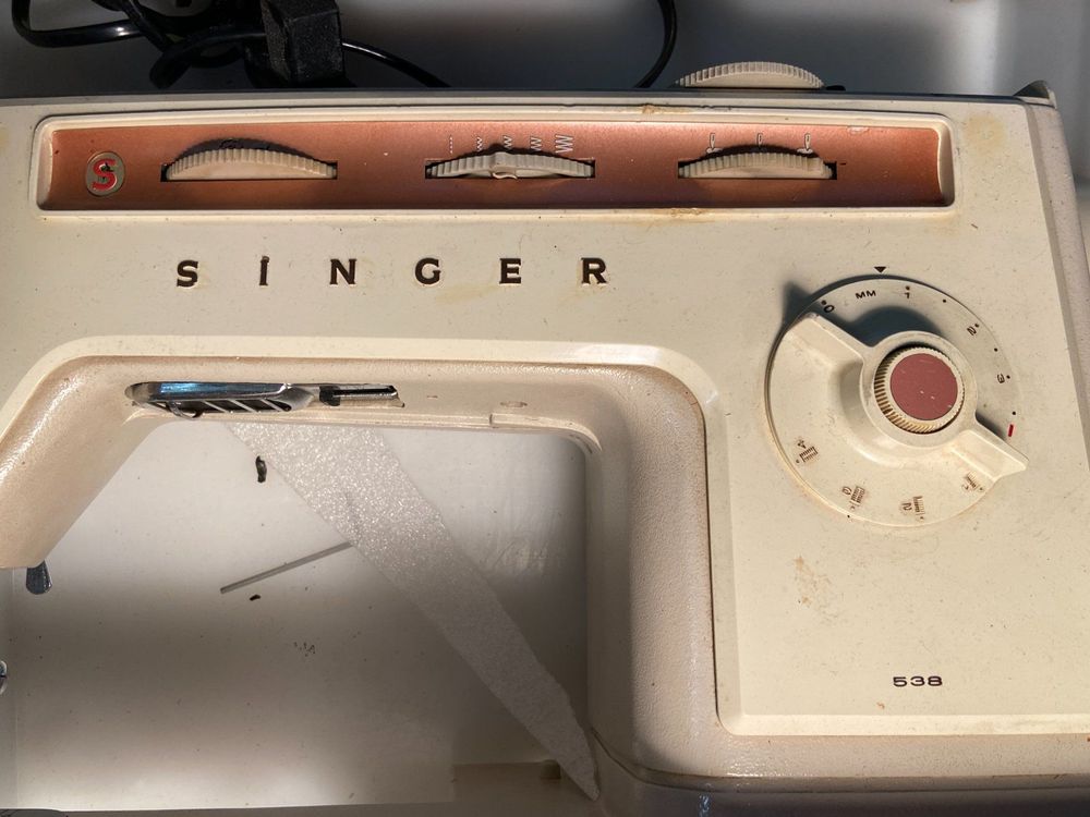 Nähmaschine Singer 538, revisionsbedürftig Kaufen auf Ricardo