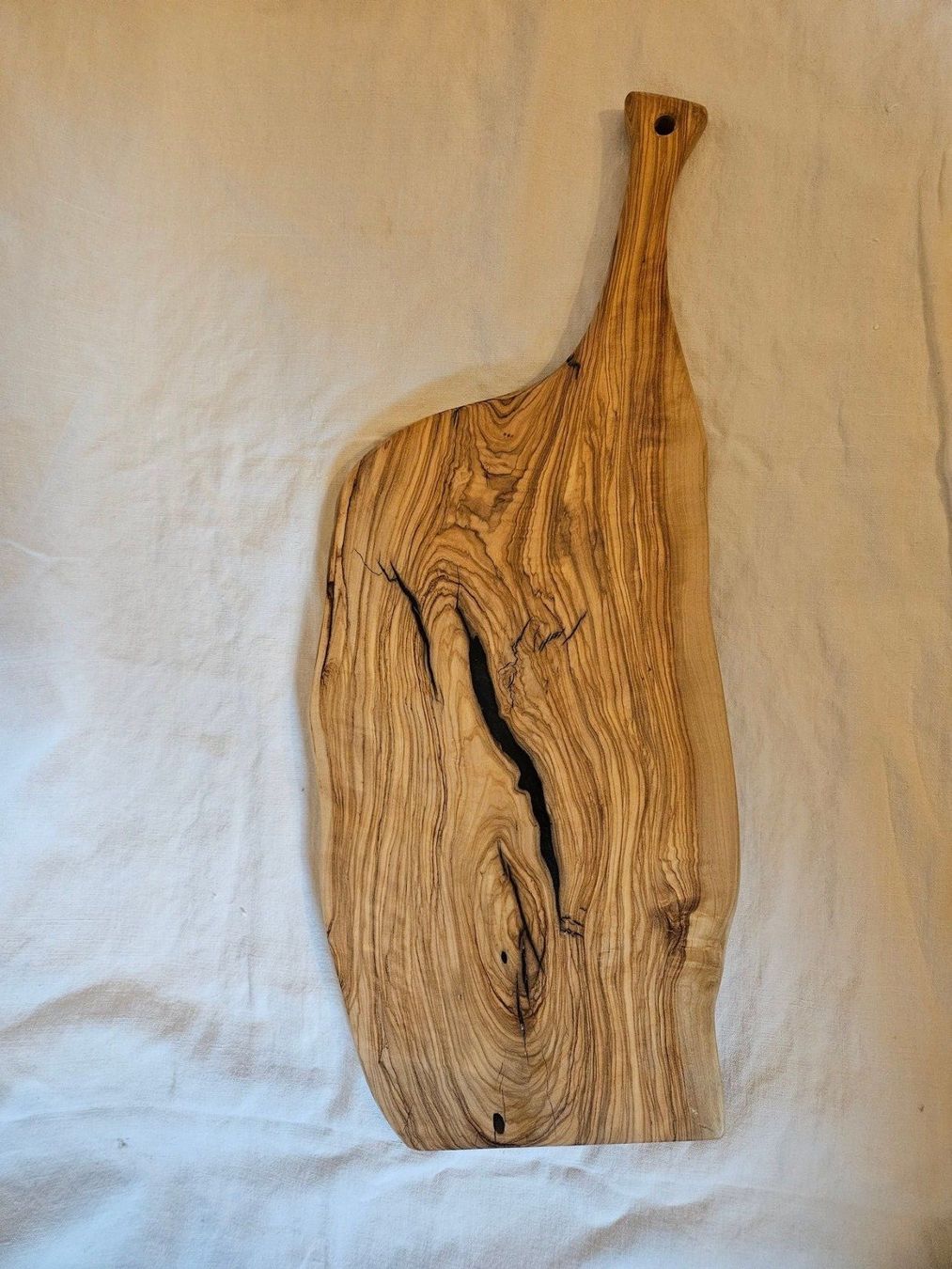 Articoli in legno: Holzbrett aus Olivenholz – Nuovo (secondo la descrizione) da Saland venduto da Rose0109