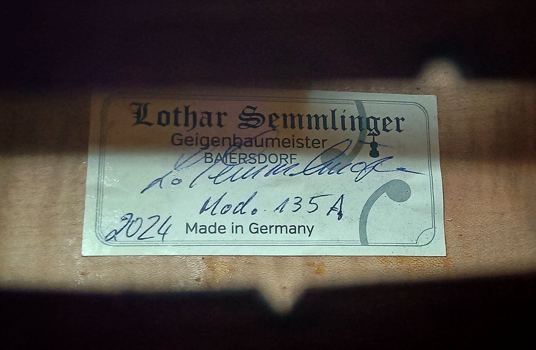 Musikinstrumente: Lothar Semmlinger 135A Cello inkl. Koffer & Ständer – Neu (gemäss Beschreibung) aus Gossau ZH von GimK_4er 7