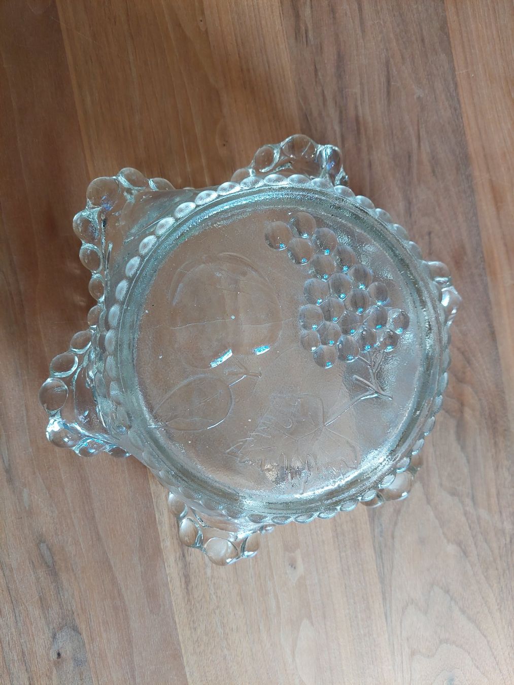 Ciotole: Vintage Glasschale mit Fruchtmotiven – Usato da Brunnen venduto da Livianda 2