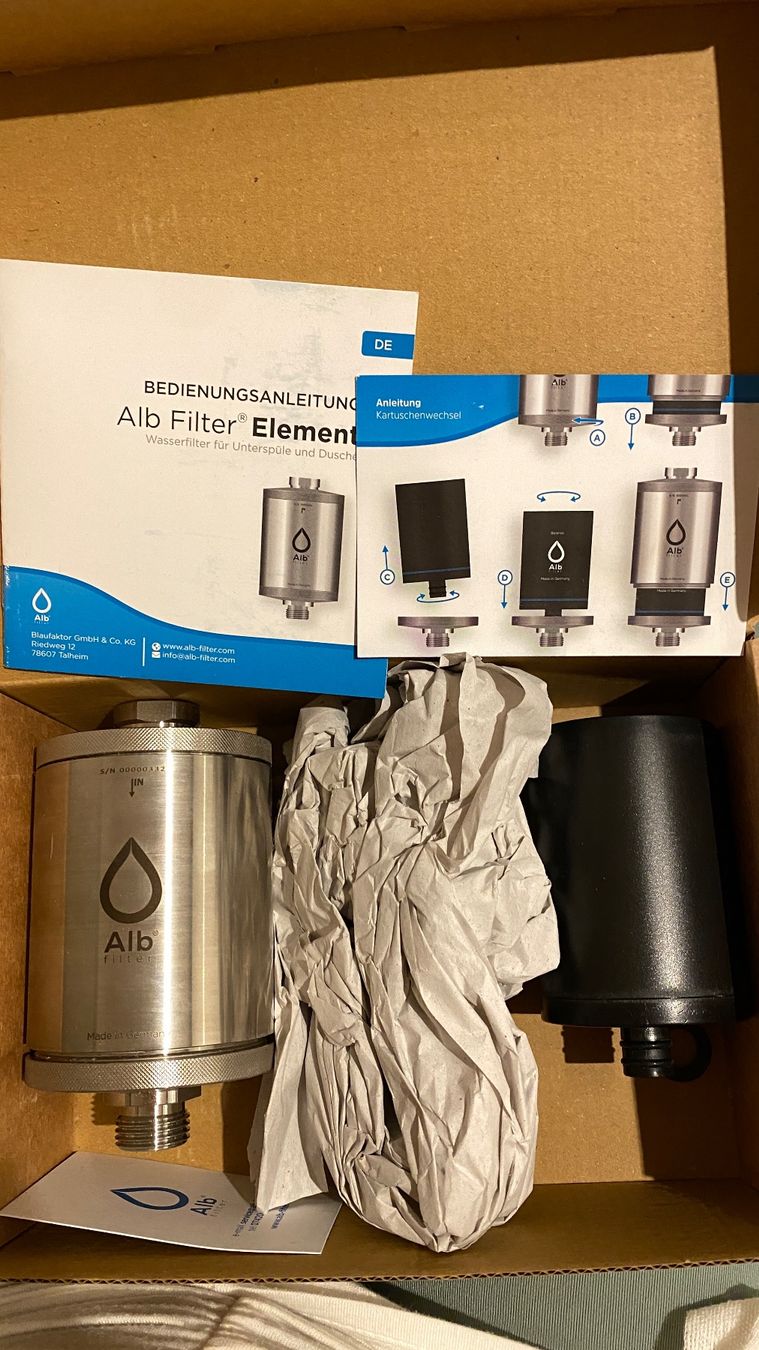 Installations sanitaires: Alb Filter Element Weisswasserfilter neu in OVP – Neuf avec emballage d'origine à Zürich par jillene2 1