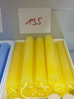 135 Posten Raureif Kerzen 180 x 22 aus Liquidation
