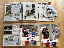Battlefield Bad Company + FIFA 10 (CIB)
