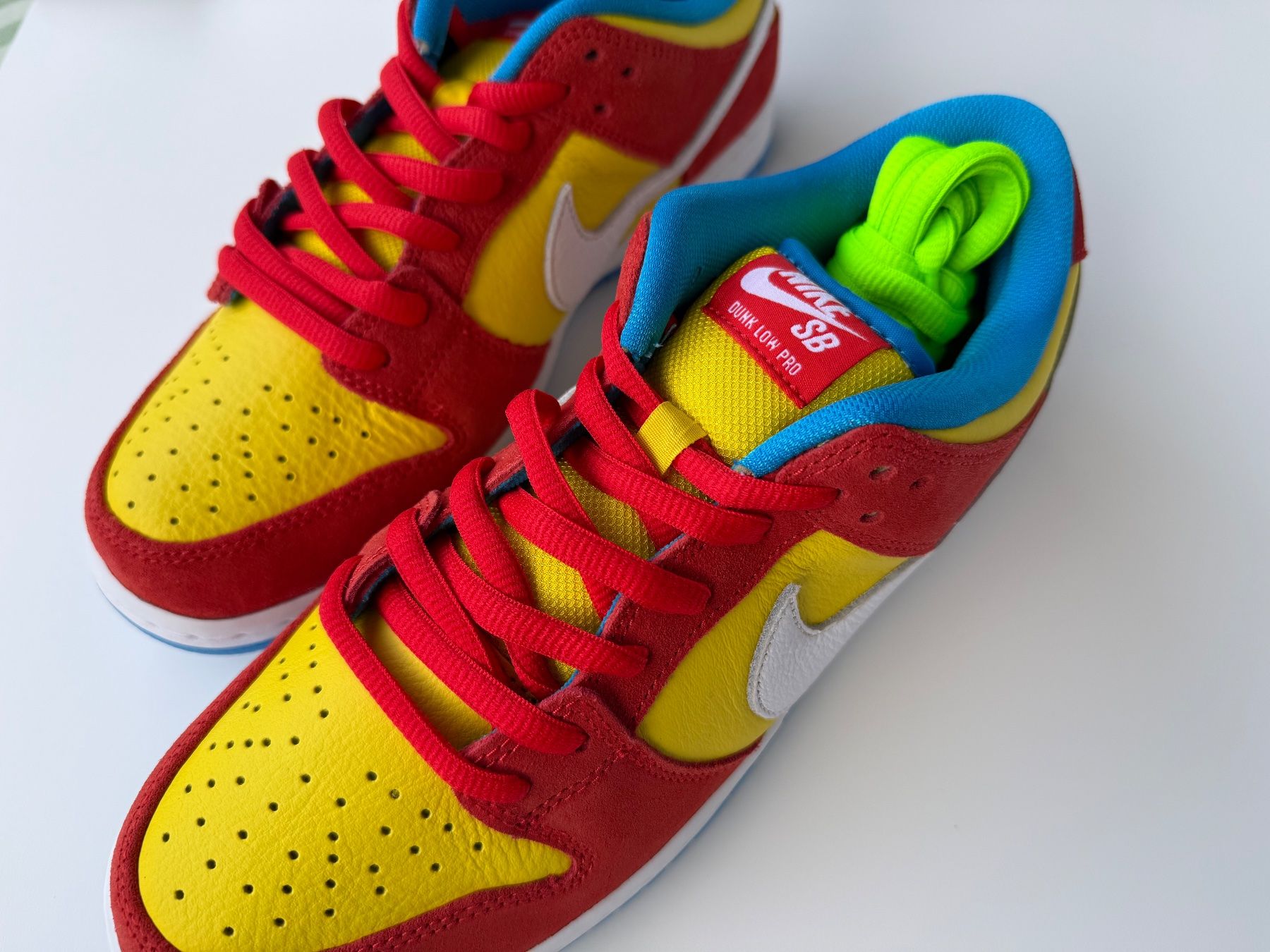 Nike Scarpe da uomo: Nike SB Dunk Low Pro Bart Simpson Sneakers Neu! – Nuovo (secondo la descrizione) da Luzern venduto da Cabriolet 3