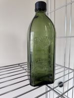 Bouteille ancienne Shell Lumina vert foncé de collection