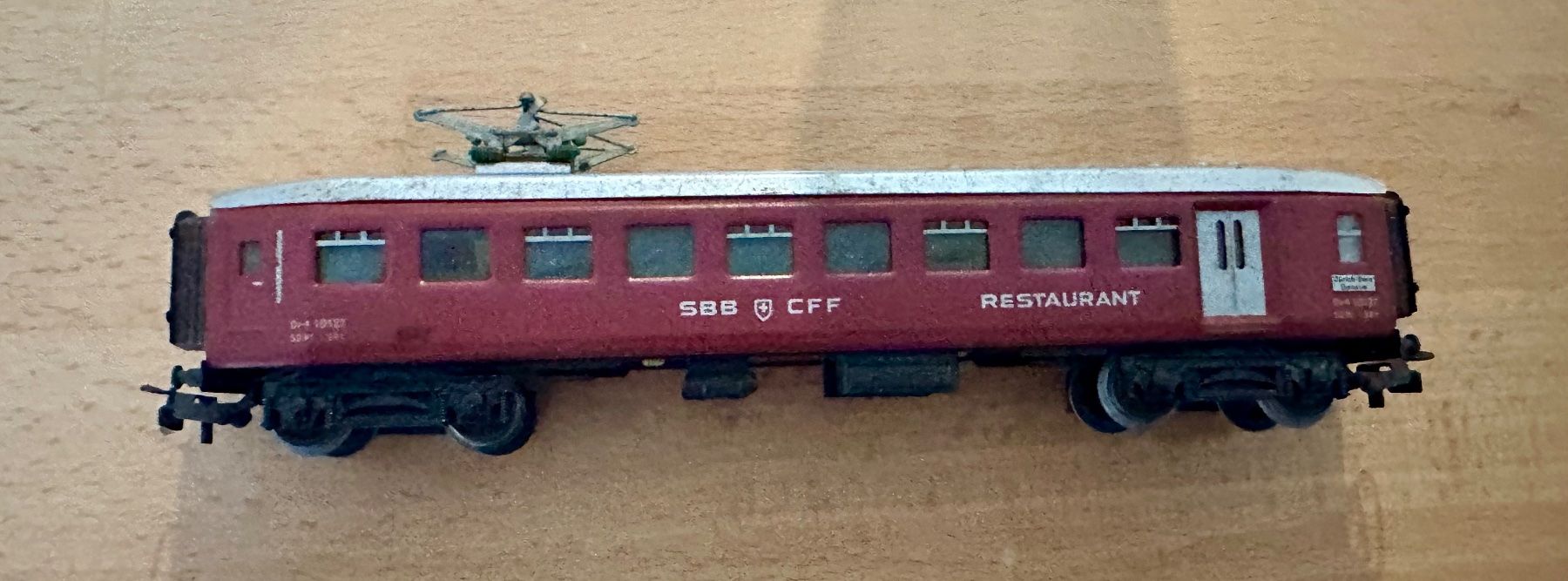 Märklin Modelleisenbahnen: Märklin SBB Blechwagen Speisewagen – Gebraucht aus Oftringen von ib.85 1