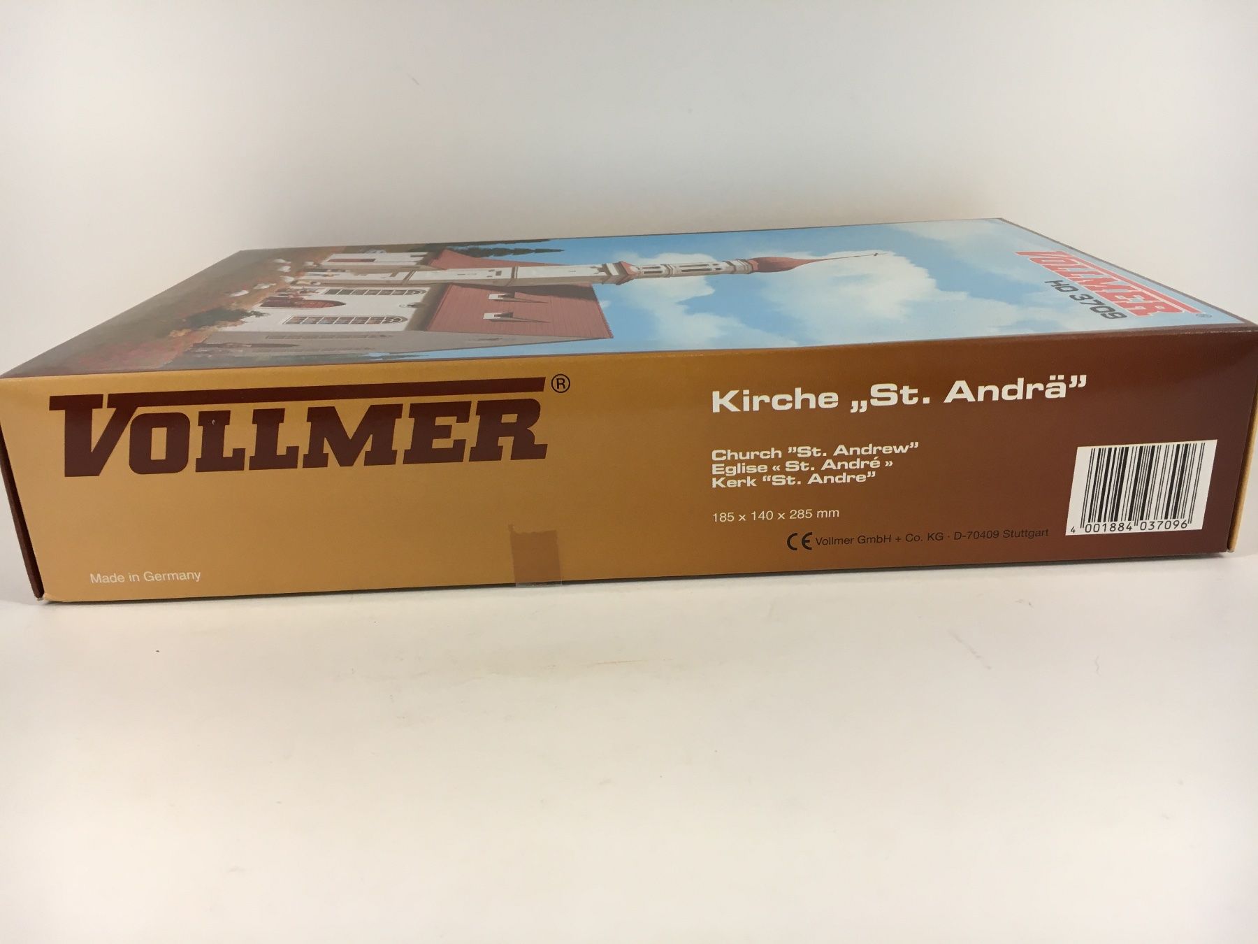 Vollmer Modellini di ferrovie: Vollmer H0 3709 Kirche "St. Andrä" – Nuovo e nell'imballaggio originale da Rodersdorf venduto da Joerg11 1