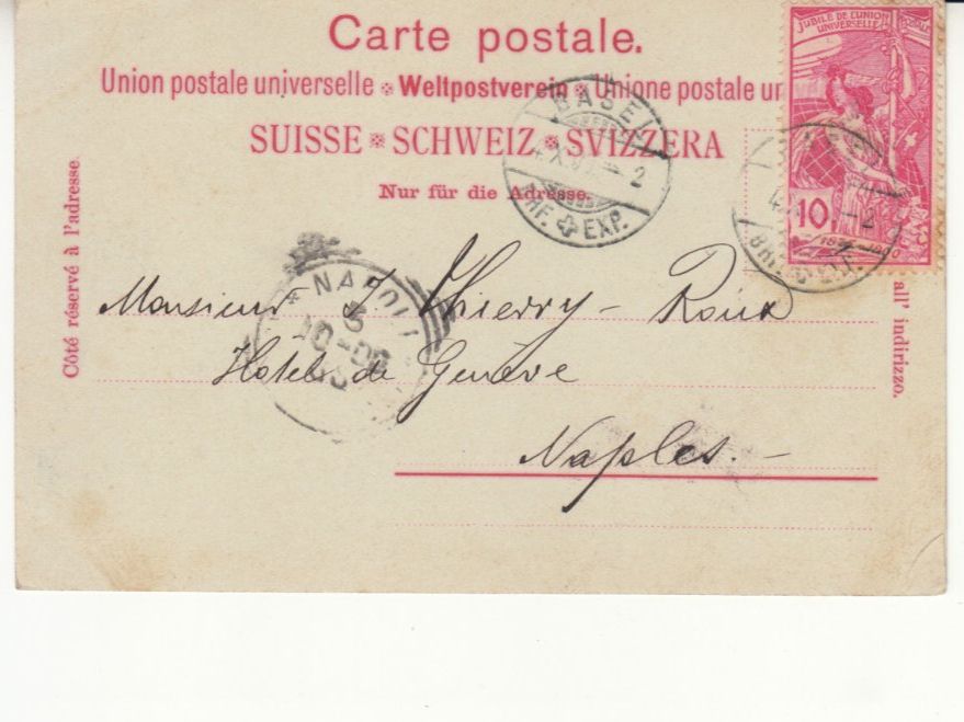 Cartoline postali: Basel 1900 – Usato da Bürglen TG venduto da StampGraf 1