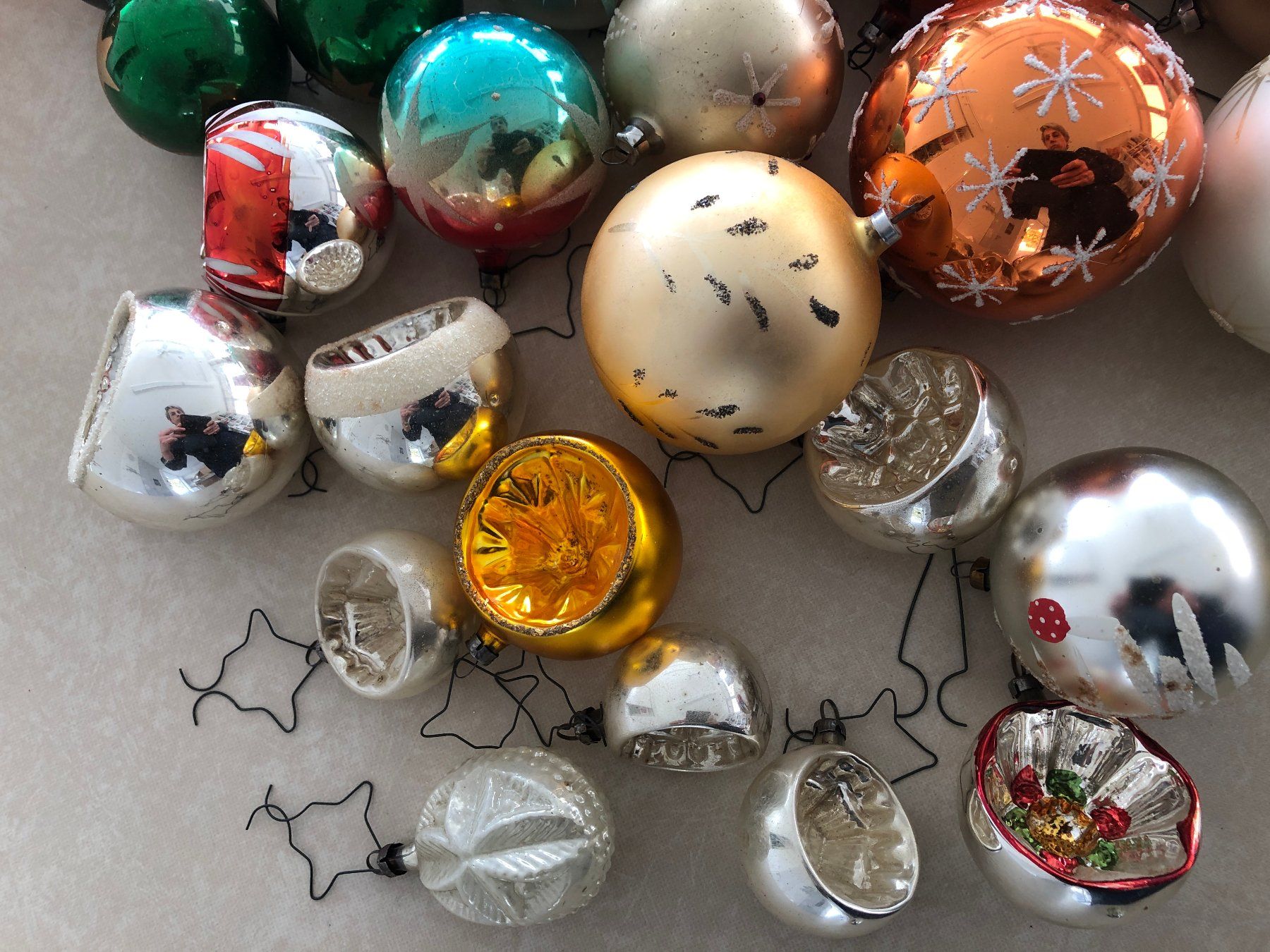Alle Dekorationen: Weihnachtsschmuck von 1952!! – Gebraucht aus Balzers von Bastlerherz 4