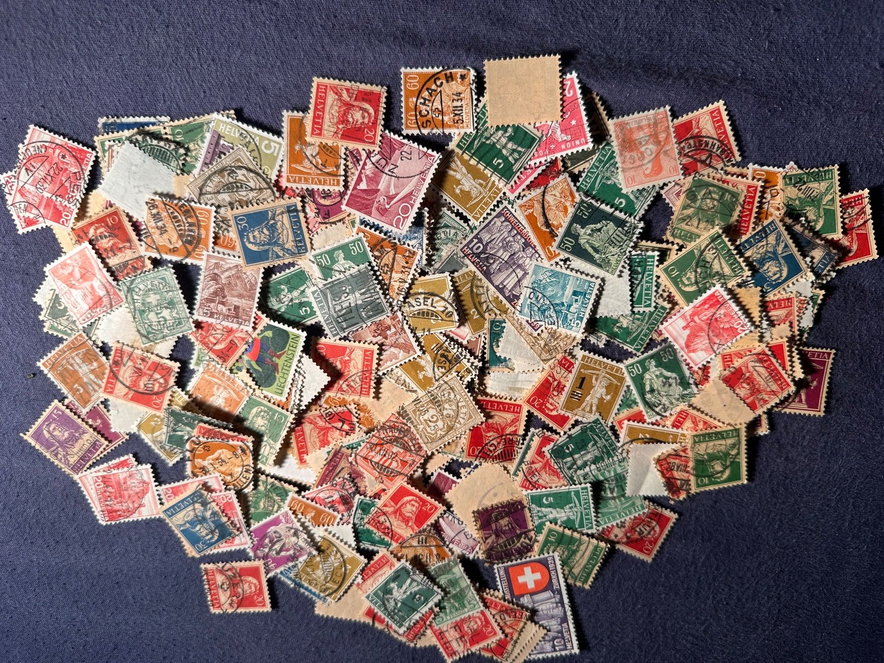 Alle Briefmarken: Briefmarken Altschweiz CH – Gebraucht aus Stettfurt von 2442 2