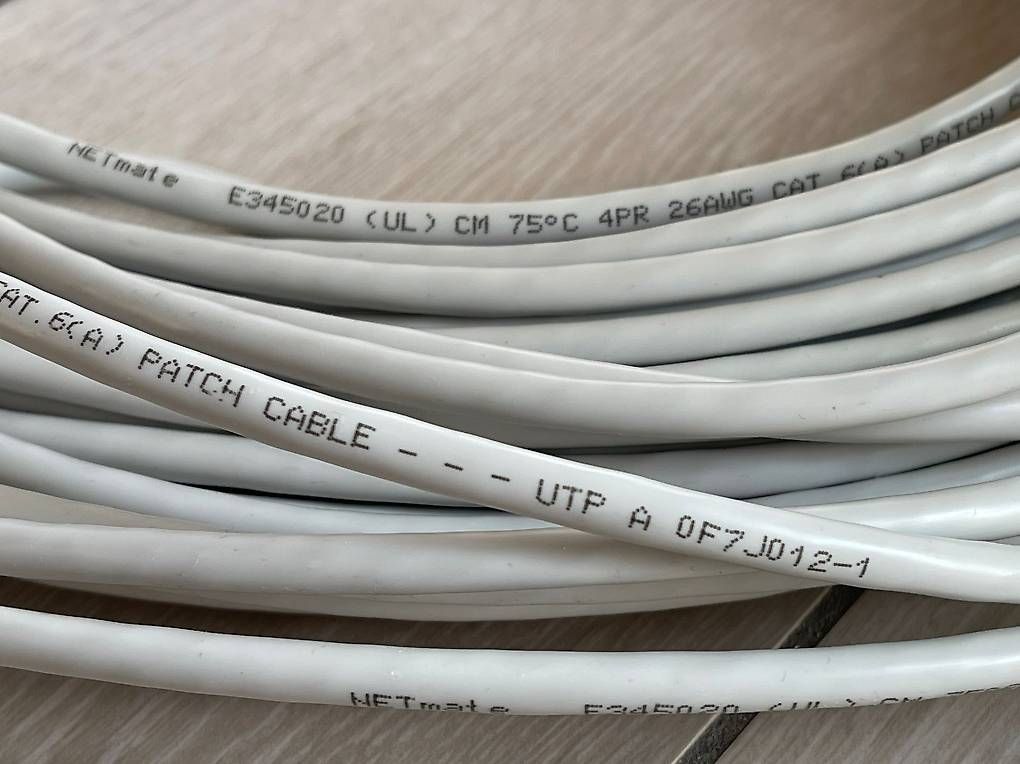 Cavi: Câble ethernet CAT6(a) de 30m – Usato da Leytron venduto da Majic31 3