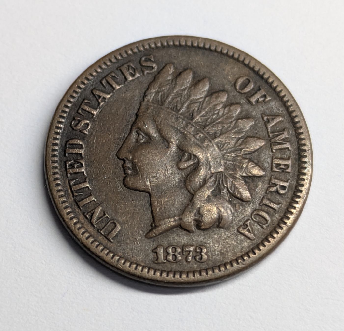 Tutti le monete: 1873 Indian Head Cent 🇺🇸 – Usato da Cottens FR venduto da lima777