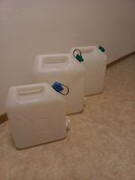 3x Wasserkanister, Kanister, Frischwasser, Camping, Outdoor