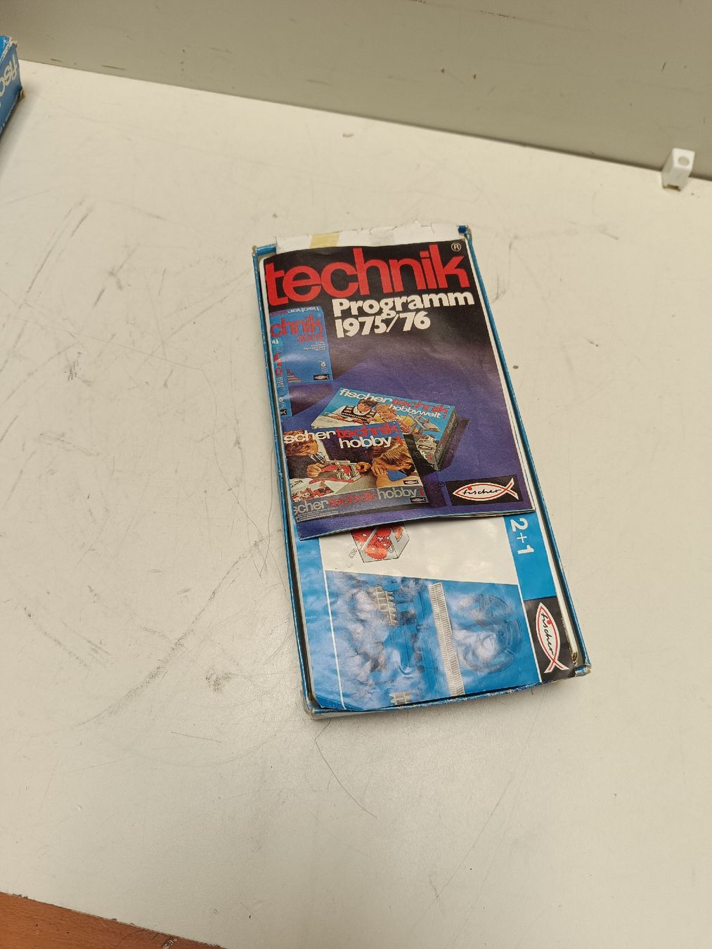 Fischer Kit di costruzioni: Fischertechnik Baukasten Mot 2 - Ein Klassiker(em62) – Usato da Künten venduto da Schnaepplihuus 5
