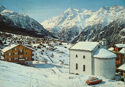 Cartes postales: GRÄCHEN im Winter - Auto – D'occasion à Jona par philajona