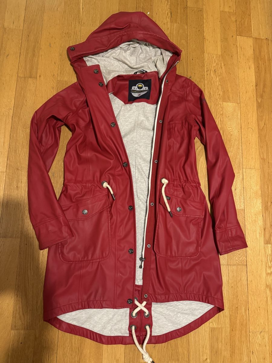 Lotti di vestiti: Parka Schmuddelwedda rouge, imperméable et polaire, Taille M – Usato da Romont / BE venduto da kotao 3